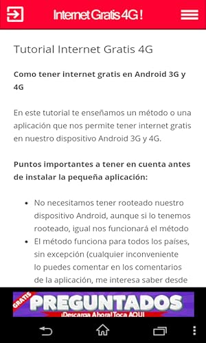 Internet Gratis 4G