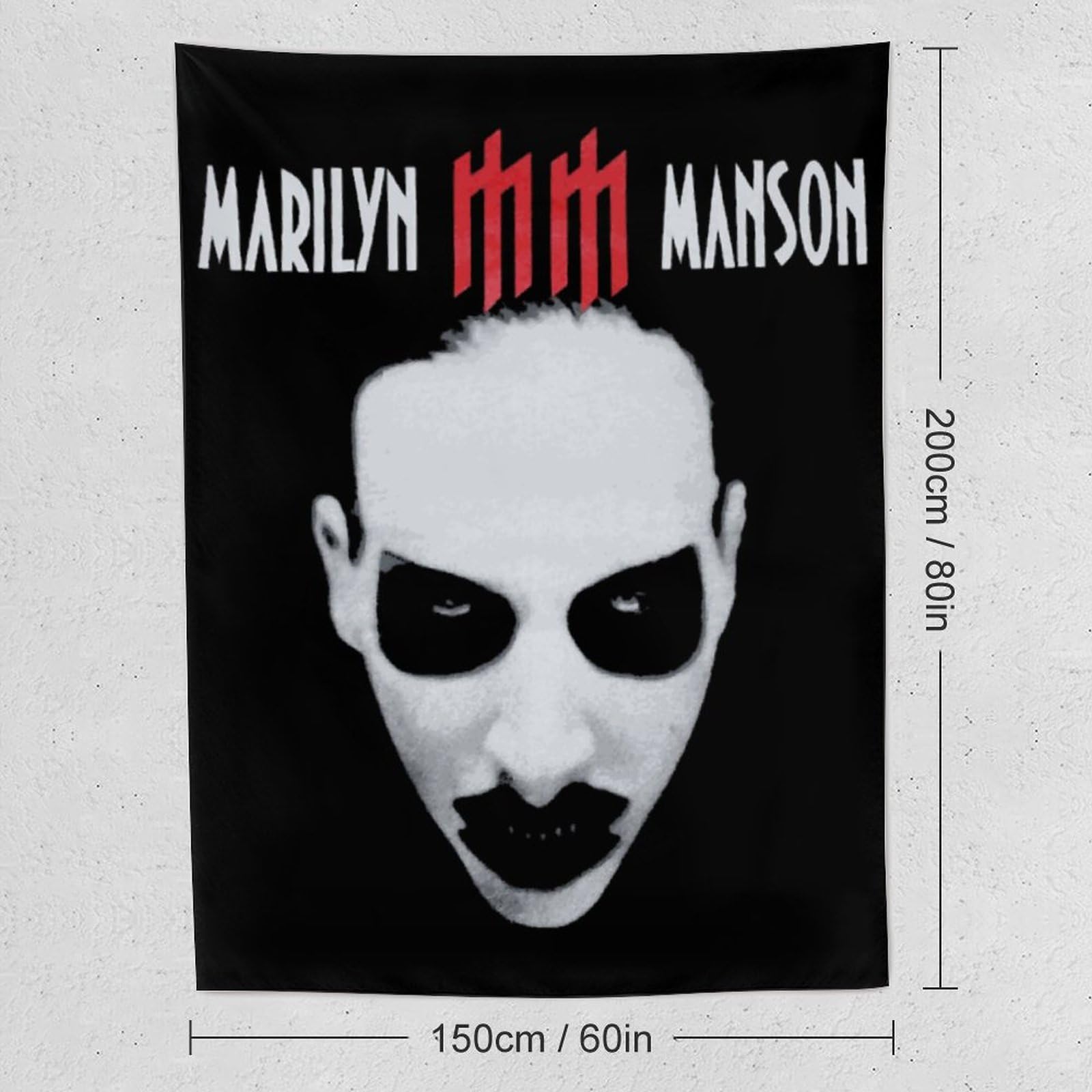 Amazon.co.jp: MARILYN MANSON マリリン マンソン タペストリー