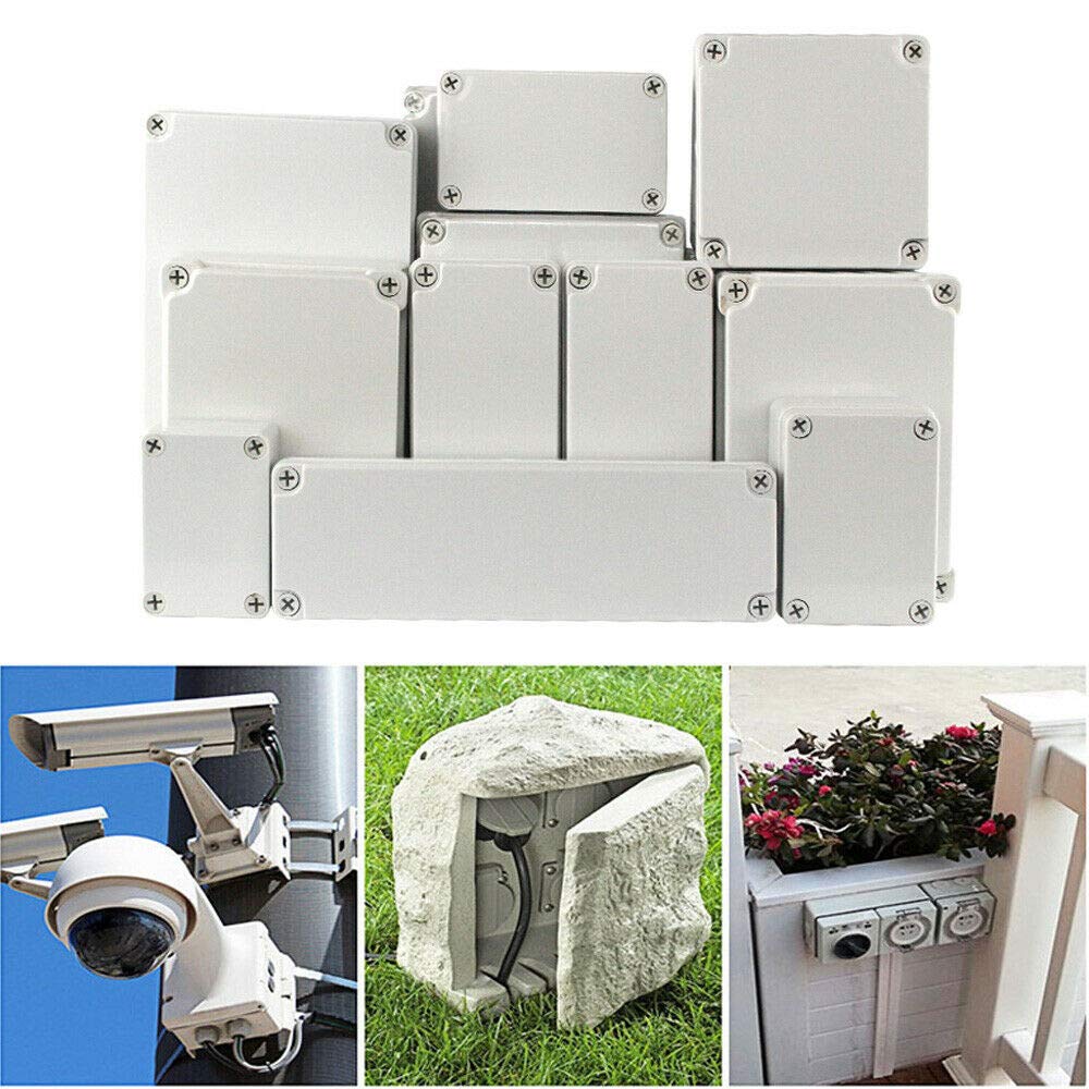 Junction Box POWERTOOL Waterproof IP67 ABS Electrical Project Box DIY Enclosure Instrument Case for Indoor and Outdoor Electronic Project (200 * 150 * 75mm) - Image 3