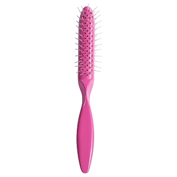 Stanley Home Products Essentials Style Glider Hairbrush Detangles - Use on Wet or Dry Hair - Acute Bristles Pink