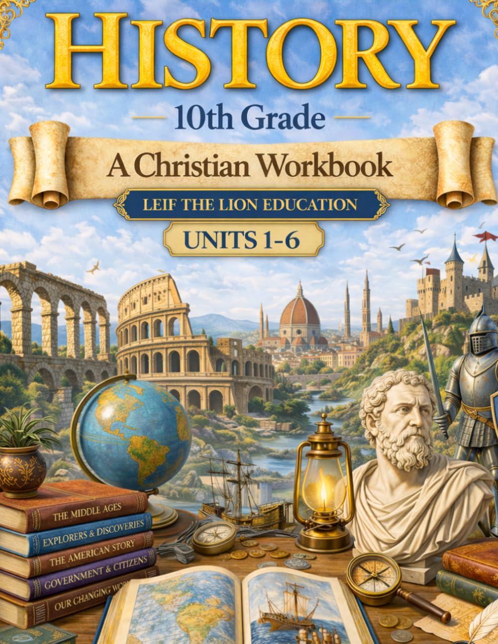 10th Grade History - Semester 1: A Christian Homeschool Workbook (Units 1 - 5) (History Semester Workbooks)