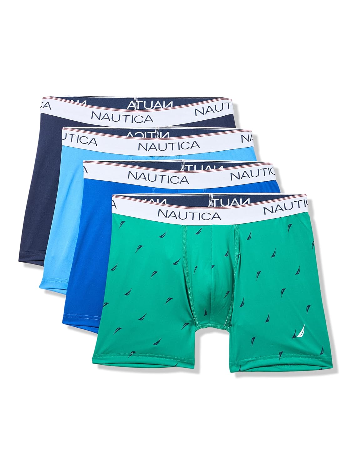 Nautica mens 4 Pack Stretch Micro Boxer Briefs