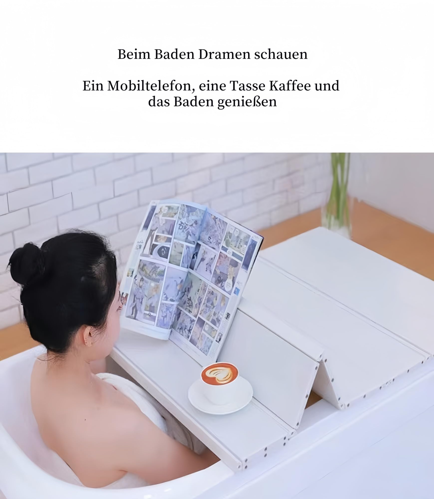 Badewannenabdeckung, Faltbare Badewannenabdeckung, staubdichte Badewannenabdeckung, warm und faltbar, geeignet für Badewannen, große Holzfässer usw.(70 * 90 * 1.2cm)