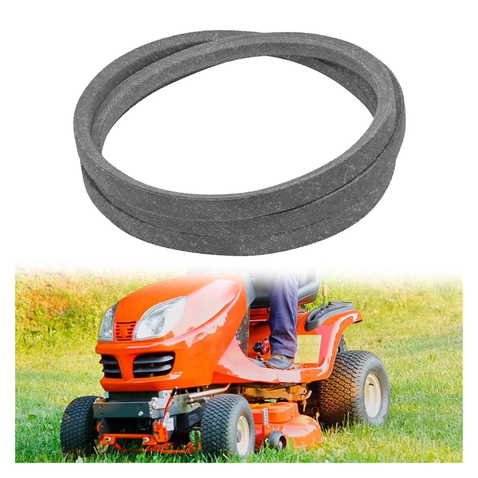 Correa transmisión Para cortacésped Scag compatible con modelos de 36 y 61 pulgadas, repuesto para correa de transmisión 48202 48202A 021946 Correas trapezoidales