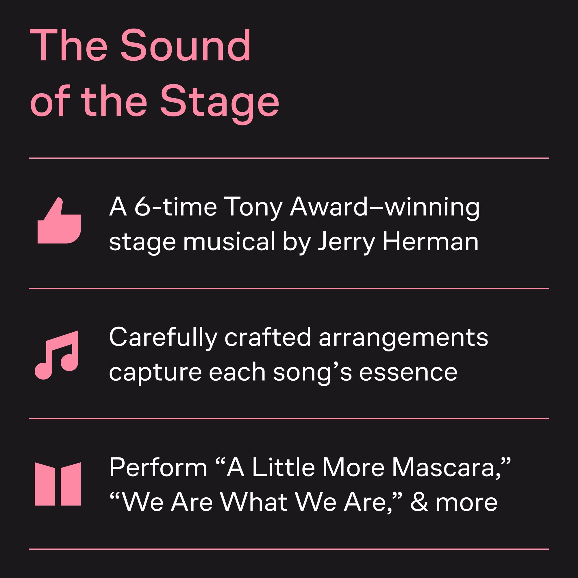 LA Cage Aux Folles: The Broadway Musical/Vocal Selections