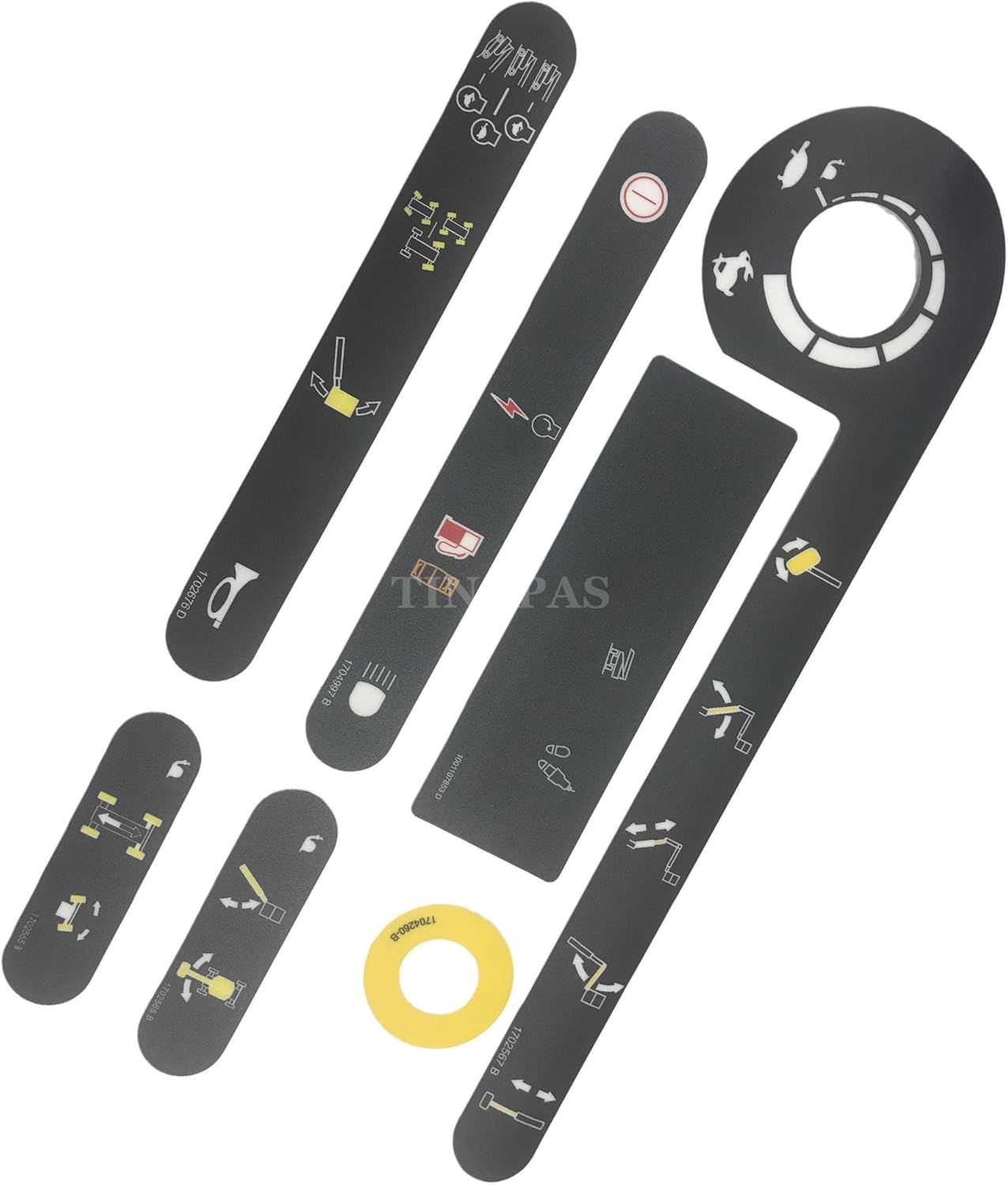 2915133 Platform Console Decal Kit Compatible with JLG Boom Lift 450AJ Series II