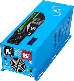 Pure Sine Wave Inverter Charger 3000W Peak 9000W DC 12V to 120V AC Power Inverters with Battery Charger Low Frequency Manufactured by SunGoldPowerCo.,Ltd