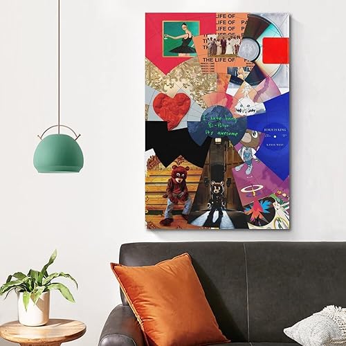 Miniatura 4 de ChezMax KANYE WEST - Póster de 12 x 18 pulgadas (11.8 x 17.7 in)