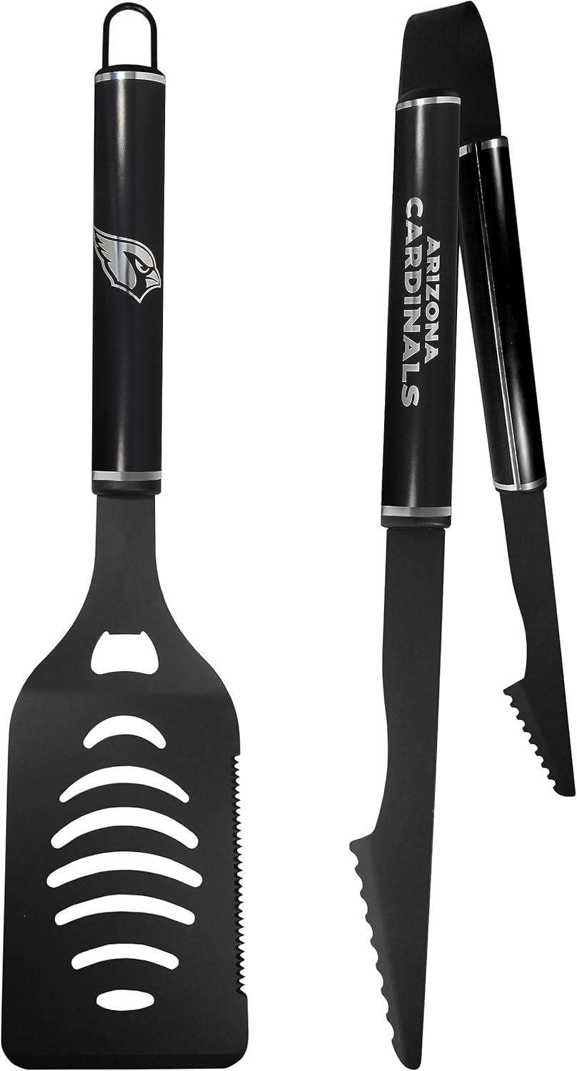 Siskiyou Sports NFL Arizona Cardinals 2 pc Monochromatic Tailgate BBQ Set Team Colors, One Size