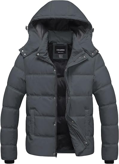 Men's Puffer jacket Waterproof Winter coat Parka jacket Warm &