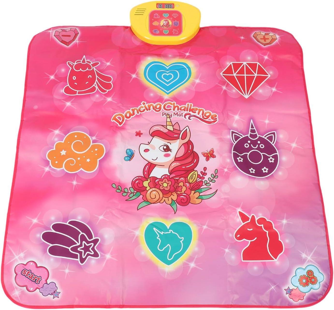 Dance Mat Multifunctional Physical Exercise Music Sensitive Touch Electronic Dance Pad Kids Dance Mat Toys