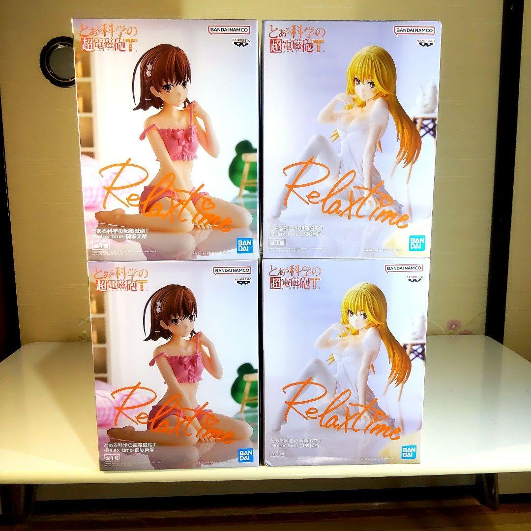 Amazon.co.jp: とある科学の超電磁砲 御坂美琴 食蜂操祈 フィギュア