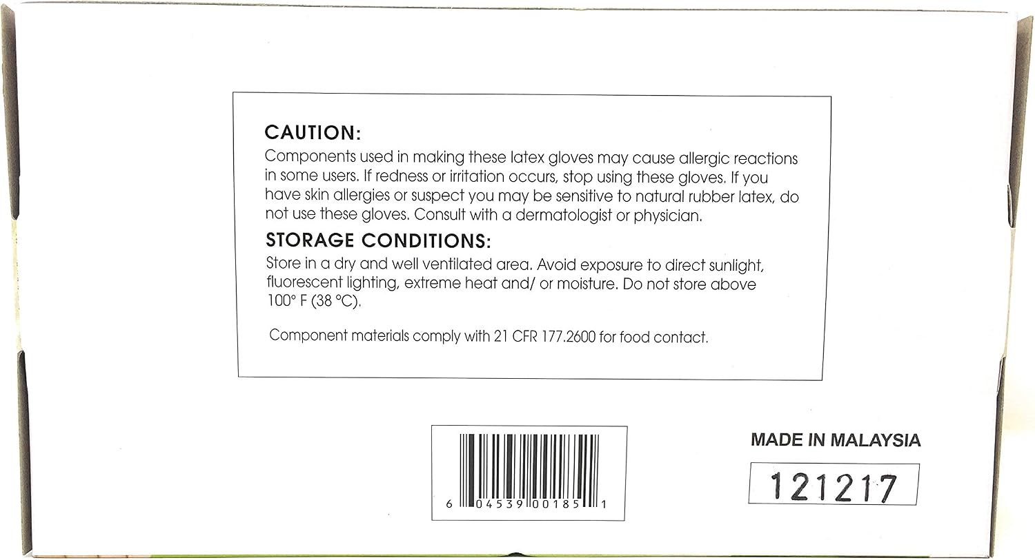 Emerald Digi-Gloves, Powder Free Disposable Latex Gloves (Medium)