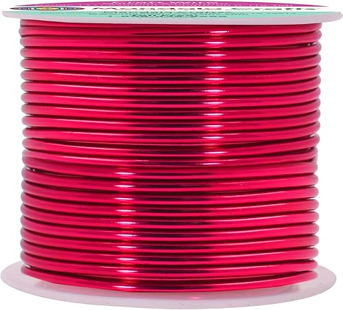 Vista 61 de Mandala Crafts - Alambre de aluminio anodizado de calibre 14 para hacer joyas - 18.29 m de alambre flexible de color oro claro - Flexible