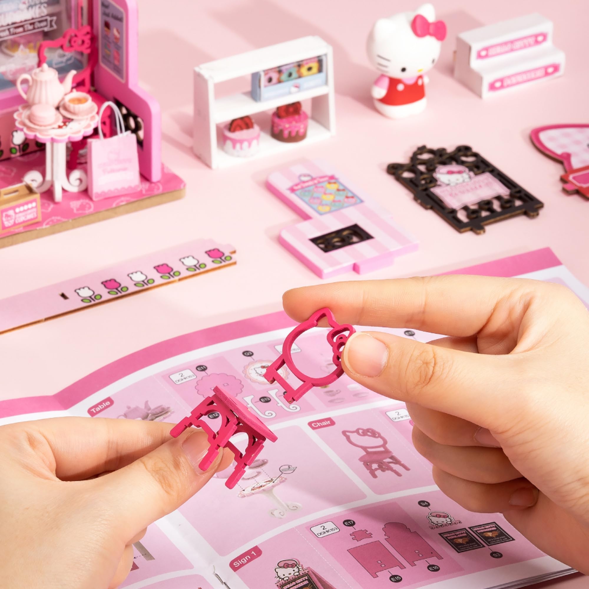 Amazon.co.jp: Hands Craft ハローキティ パティスリーミニチュア