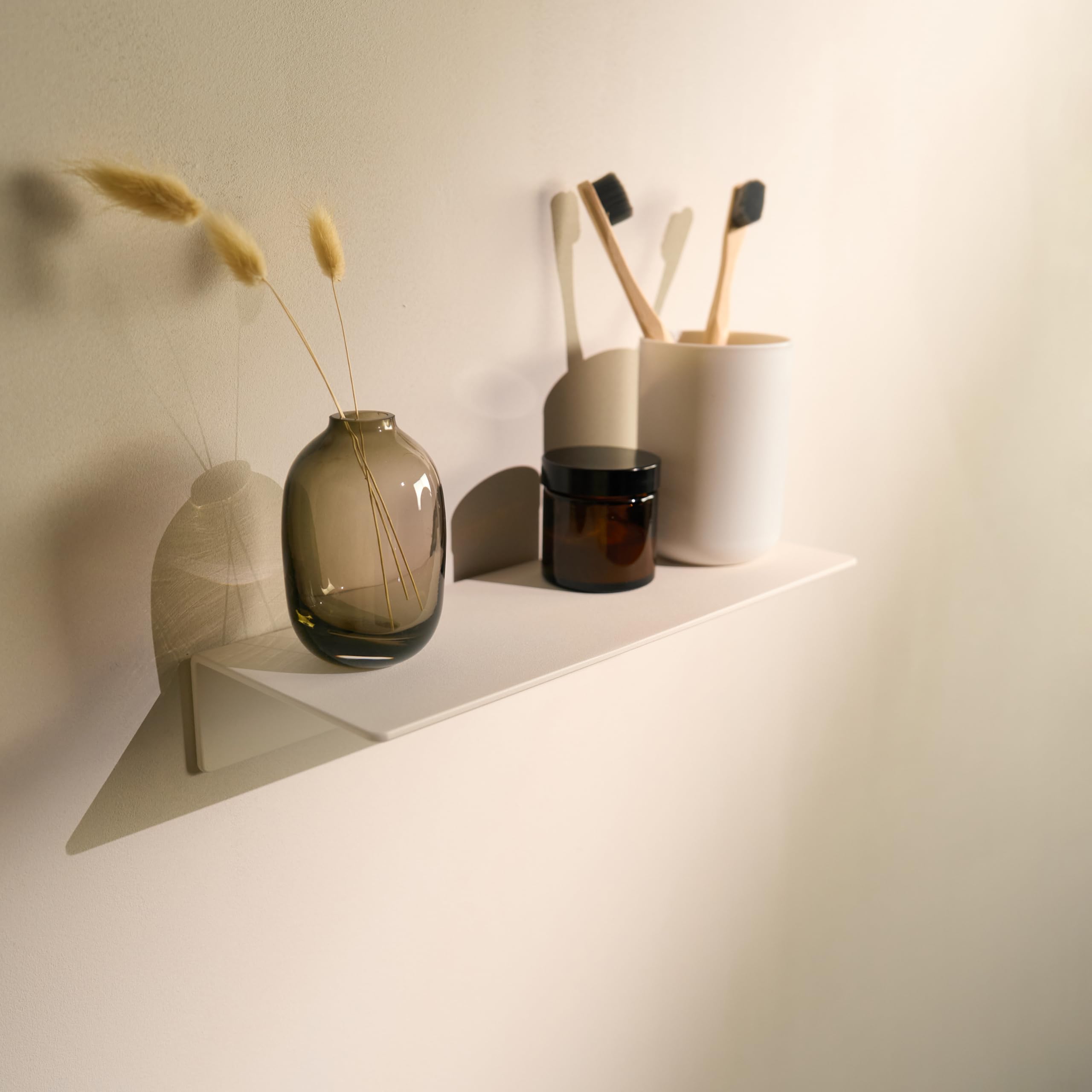 Designfabrik Hamburg Wandregal 30 cm selbstklebend ohne Bohren