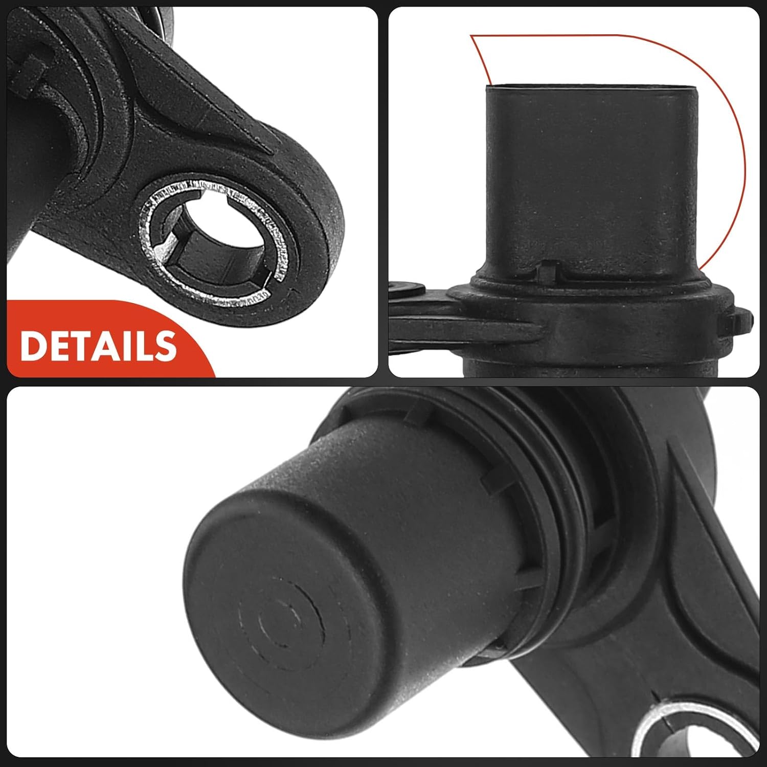 A-Premium 3-PC Engine Camshaft Crankshaft Position Sensors Compatible with Jeep Compass 2007-2017, Patriot 2007-2017 & Dodge Journey 2009-2019, Avenger, Caliber & Chrysler 200, Sebring, DOHC