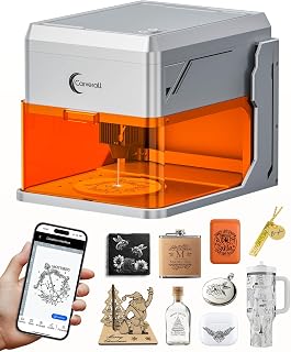 Carverall A1 Pro 10W Laser Engraver with HD Camera - Portable Mini Cutter for Wood, Leather, Metal, Glass | DIY & Small Business