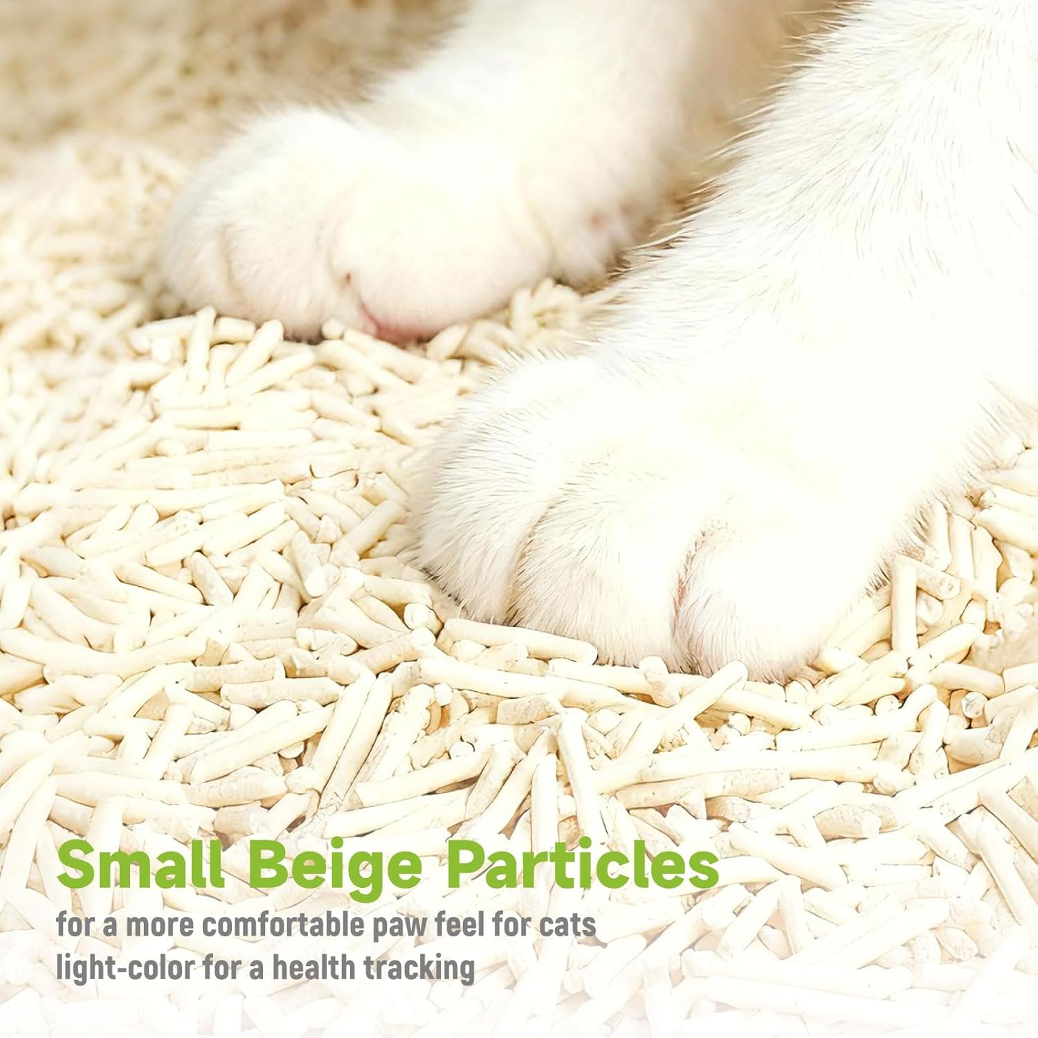 G&S Tofu Cat Litter,Non-Stick,Urine Test Clumping,Flushable,Ultra Absorbent and Fast Drying,Made with Natural Components,Solubility in Water,Really Dust-Free,Less Scattering (5.5lb×3bags)