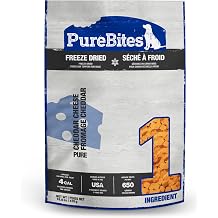 PureBites Cheese Single Ingredient Freeze Dried Dog Treats, 16.6 oz