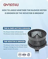 Vista 4 de Motor de ventilador delantero para 2000 2001 2002 2003 2004 2005 2006 Chevy Tahoe Silverado Avalanche Suburban, 2000-2006 GMC Sierra Yukon