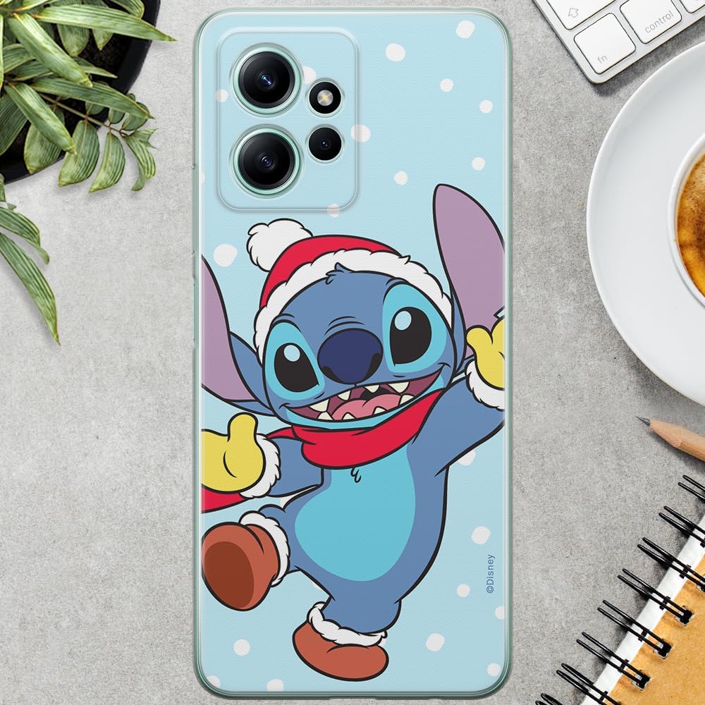ERT GROUP Mobile Phone case for Xiaomi REDMI Note 12 4G Original and Officially Licensed Disney Pattern Stitch 009 optimally adapted to The Shape of The Mobile Phone, case Made of TPU