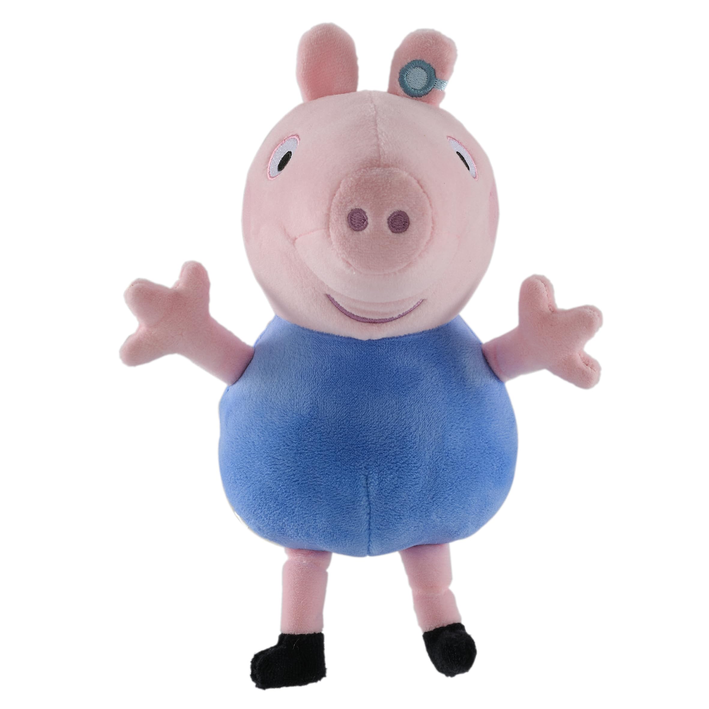 Peppa Pig Talking George, juguete de peluche con efectos de voz y sonido, juguete suave para preescolar