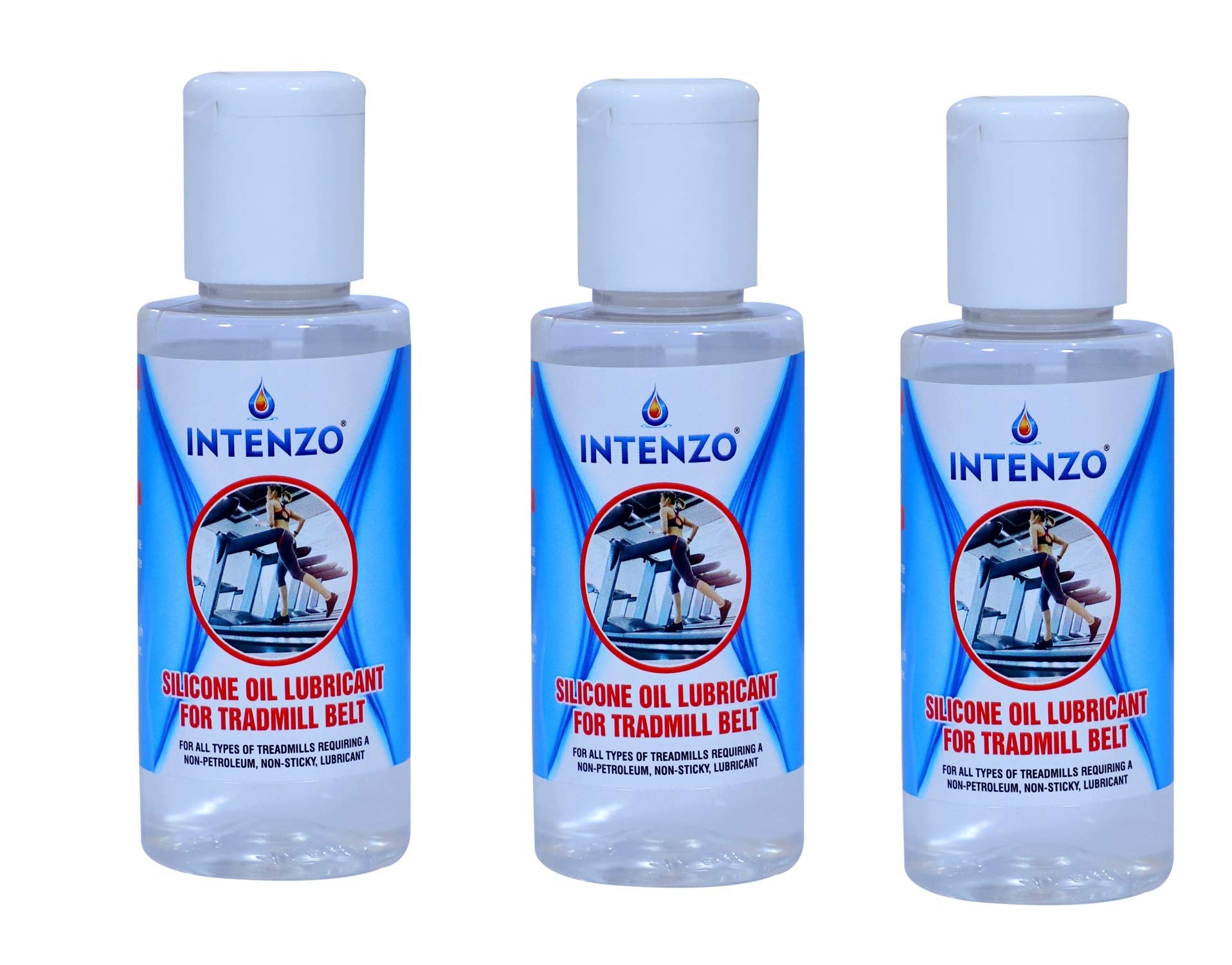 Intenzo Silicone Oil Lubricant for Treadmill Belt in 100ml Bottle Pack 3 (B08L215W66) Amazon Price History, Amazon Price Tracker