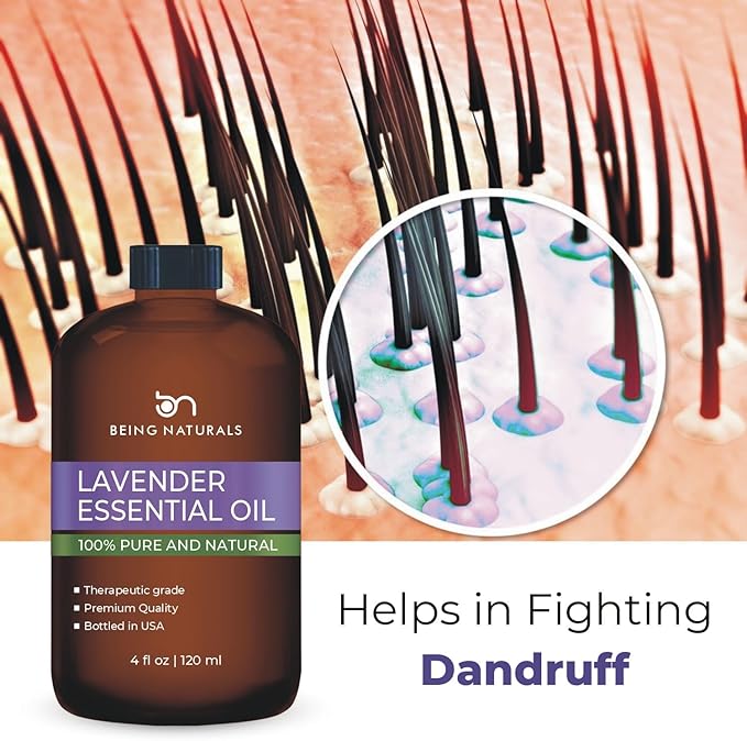 Aceite Esencial de Lavanda 4 fl oz Puro y Natural miniatura 2