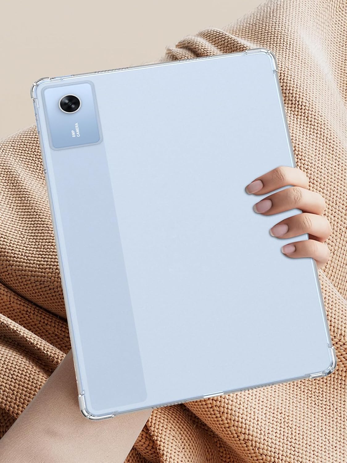 Case for Motorola Moto Pad 60 Neo (11 inch) 2025 Tablet, TPU Ultra-Slim Shockproof Soft Transparent Cover, Anti-Yellowing Flexible fit Friendly.Clear