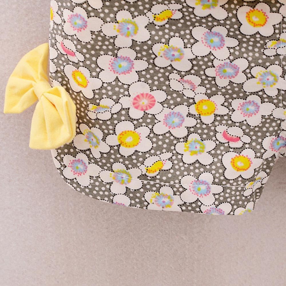 3 To 8T Toddler Kid Girl Outfits Clothes Ruffle Short Sleeve Floral T-Shirt Top Summer Shorts