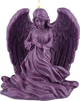 Wing Angel Pray Baby Nativity Scene Candle & Resin Mold - Resin Casting Silicone Molds for Home Decor & Candle Making Wave Spiral Mold