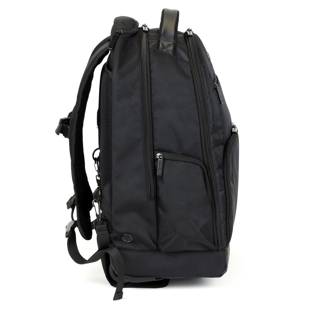 Targus Sac à roulettes pour Ordinateur Portable jusqu'à 16", Sac à roulettes Metro conçu pour Les Voyages Professionnels et Les navetteurs, résistant à l'eau, Noir