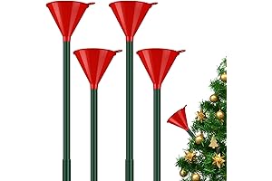 Yungyan 4 Pcs Christmas Tree Watering Funnel with Tube Christmas Tree Watering...