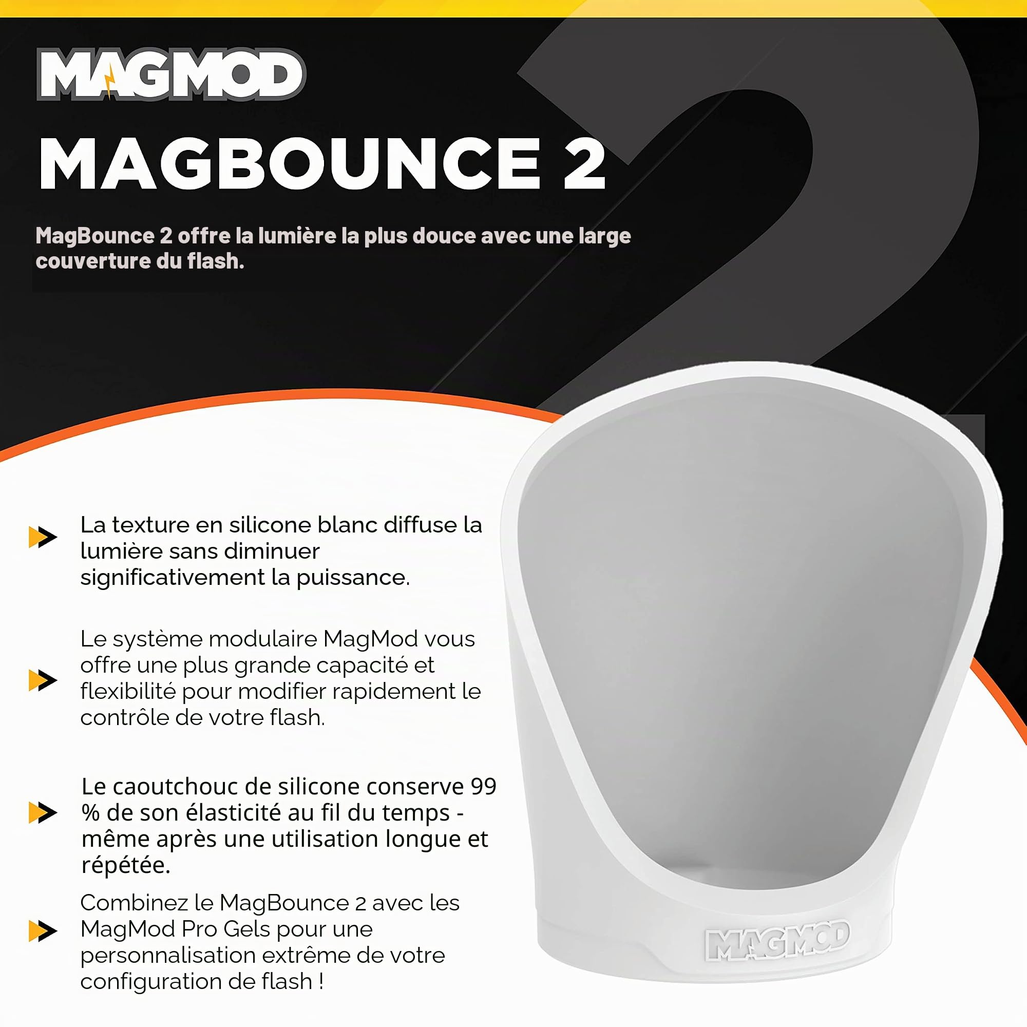 MagBounce 2 - Modificateur de lumière 360 degrés redessiné