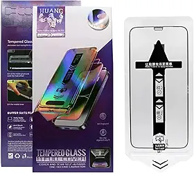Película de Vidro para iPhone 16 Pro Max com Auto Aplicador Anti Bolhas
