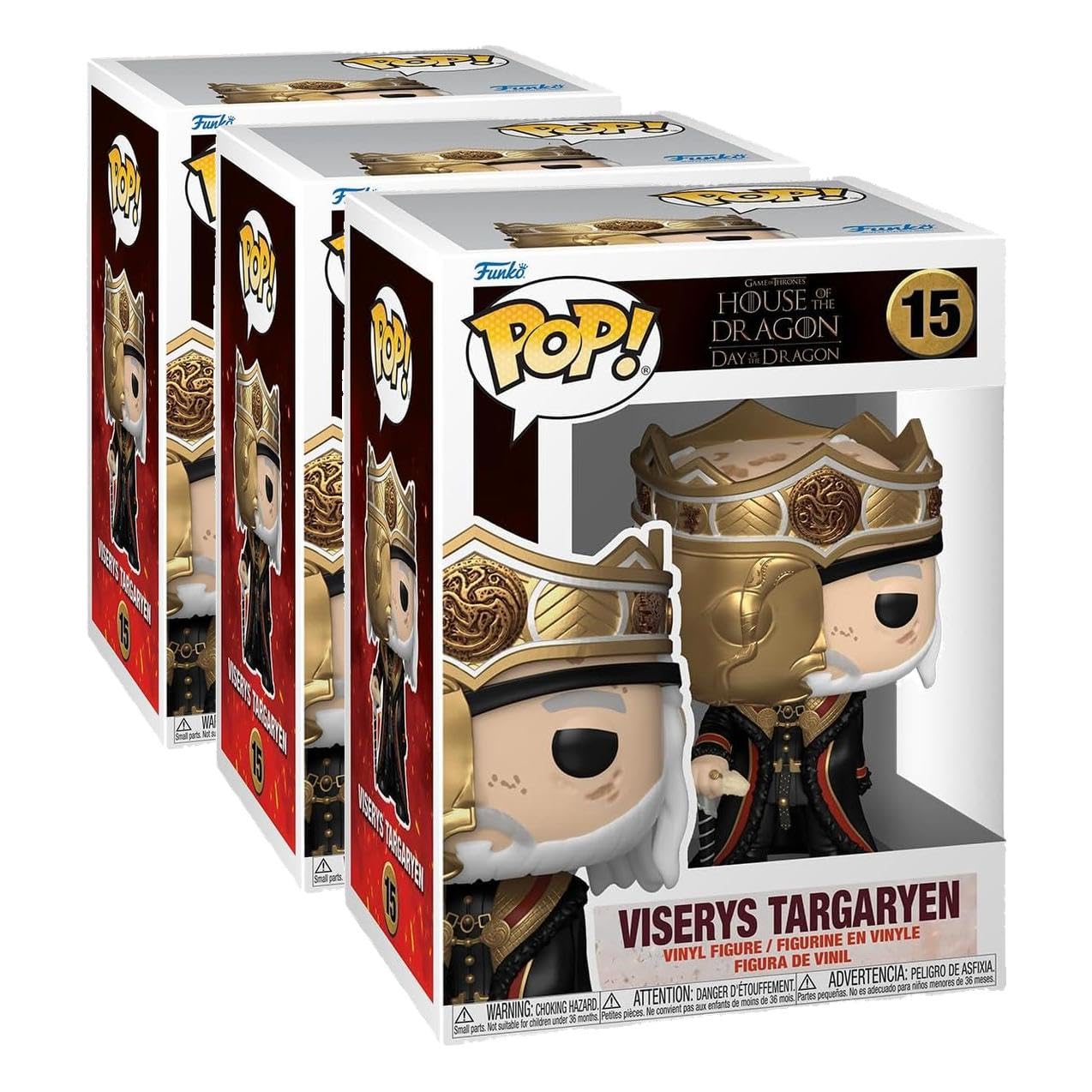 Funko Pop! TV: House Of the Dragon - Masked King Viserys Targaryen