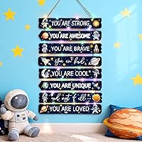 Vista 1 de Juego de 8 letreros espaciales Space