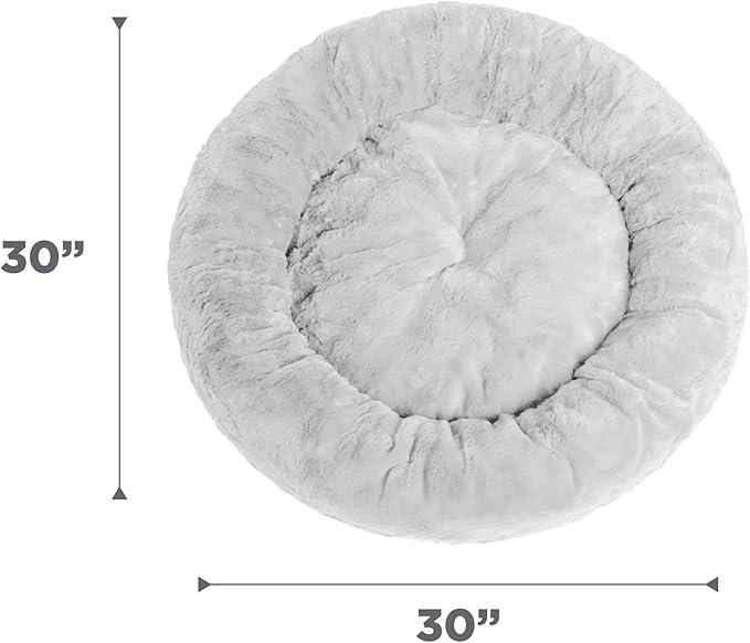 Cama Redonda Perro Mediano 76cm Lavable Antiansiedad miniatura 8