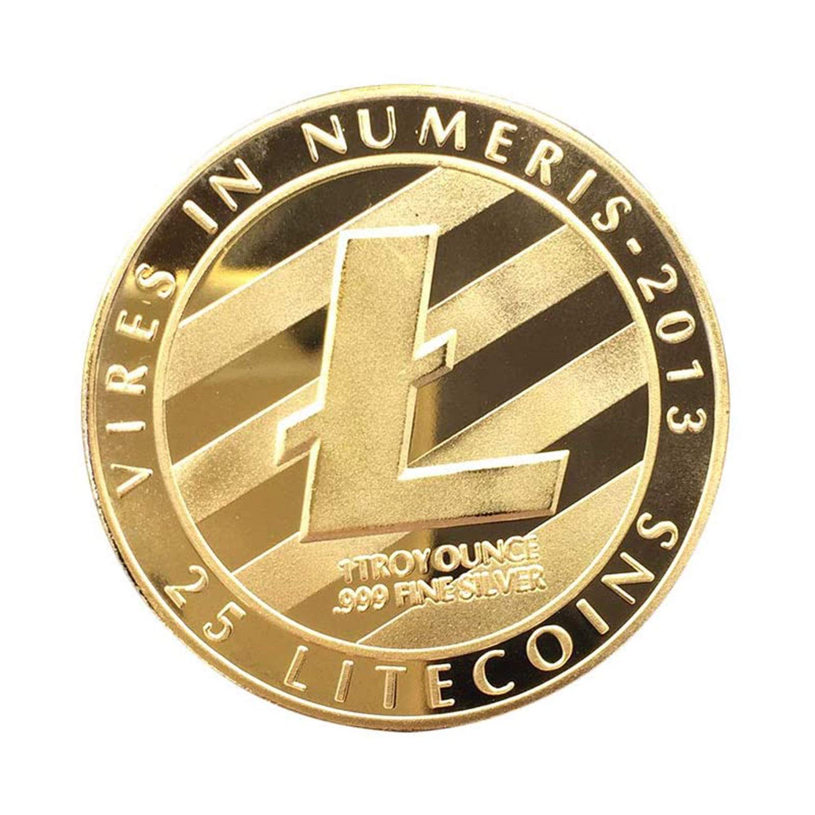 3pcs Btc Eth Ltc Xrp Doge Model Coin With Protective | Desertcart Seychelles