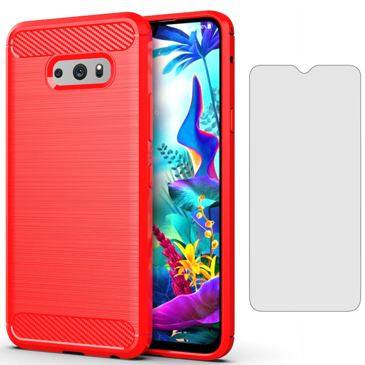 Custodia HUAYIJIE GKLB1 Per LG G8X ThinQ E LG V50S | Cover Protettiva Con Design Elegante E Colori Persistenti