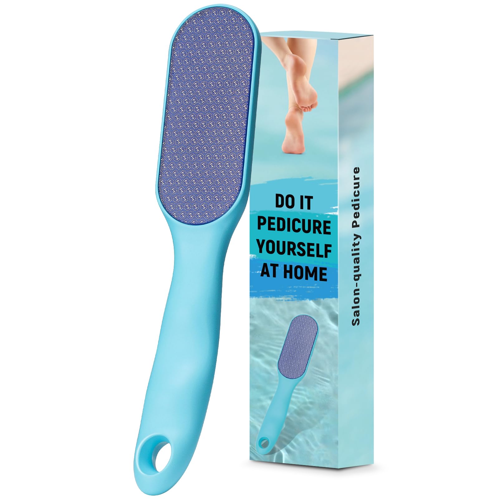 Nano-Glass Foot File, Feet Hard Skin Remover, Professional Gentle Hard Skin Remover Foot, Foot Files for Hard Skin, Effective for All Skin Types for Men & Women