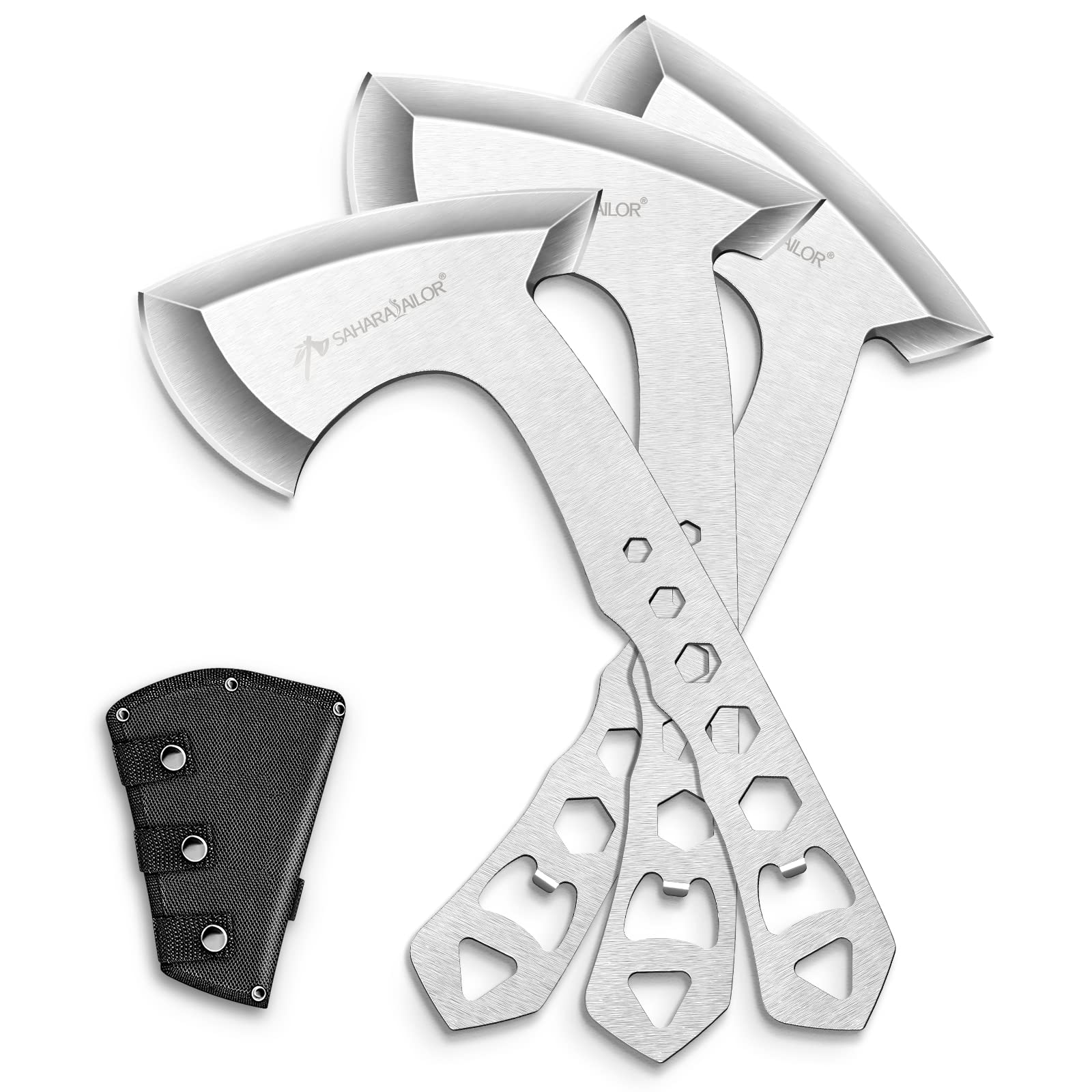 Buy Sahara Sailor Throwing Axes, 3 Pack 10inch Throwing Axes and