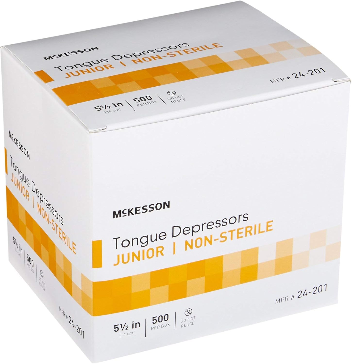 McKesson Tongue Depressor, Non-Sterile, Wooden, Junior, 5 1/2 in, 500 Count : Industrial & Scientific