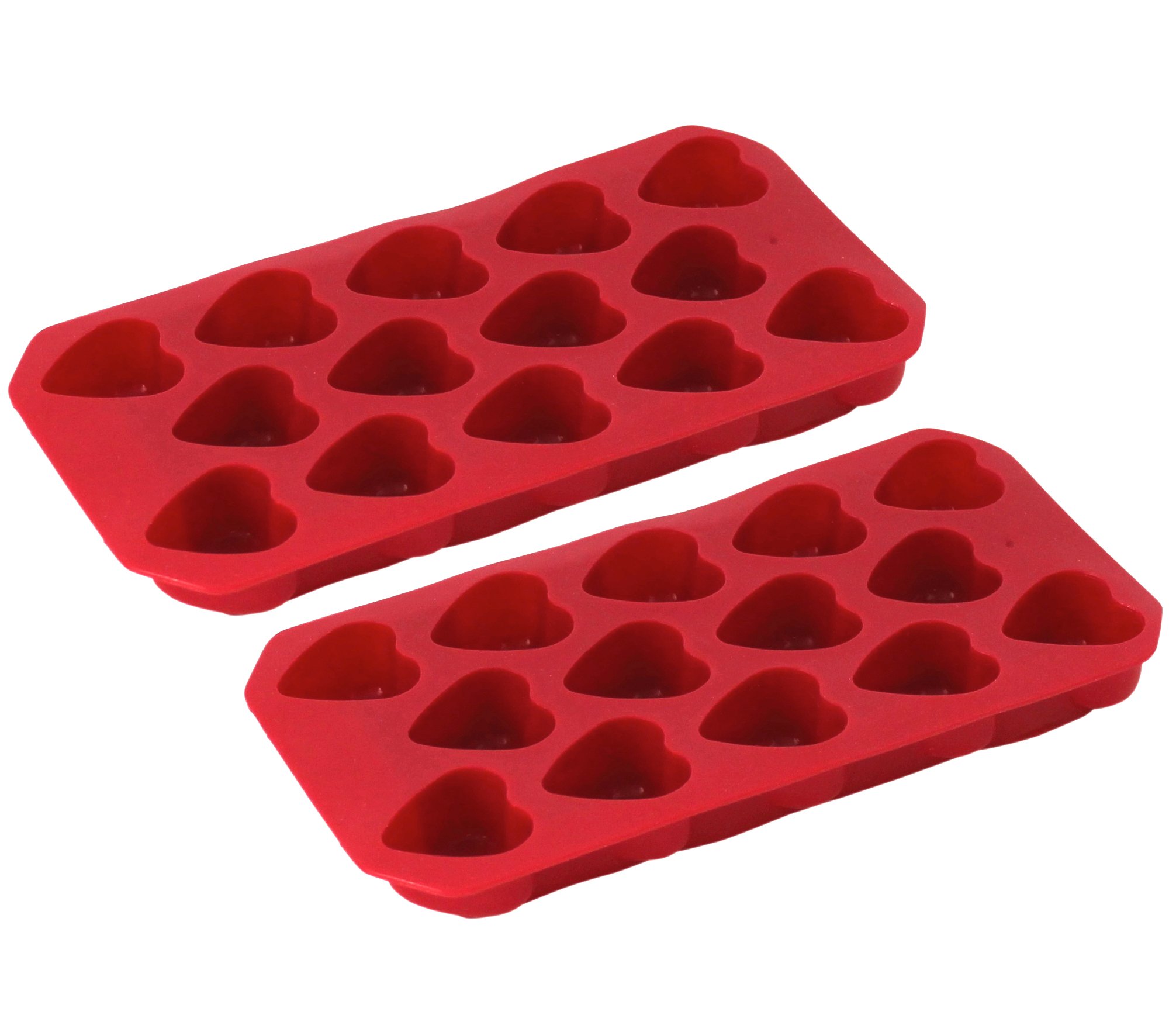 Silicone Mold Tray - 2 Pack (Hearts)