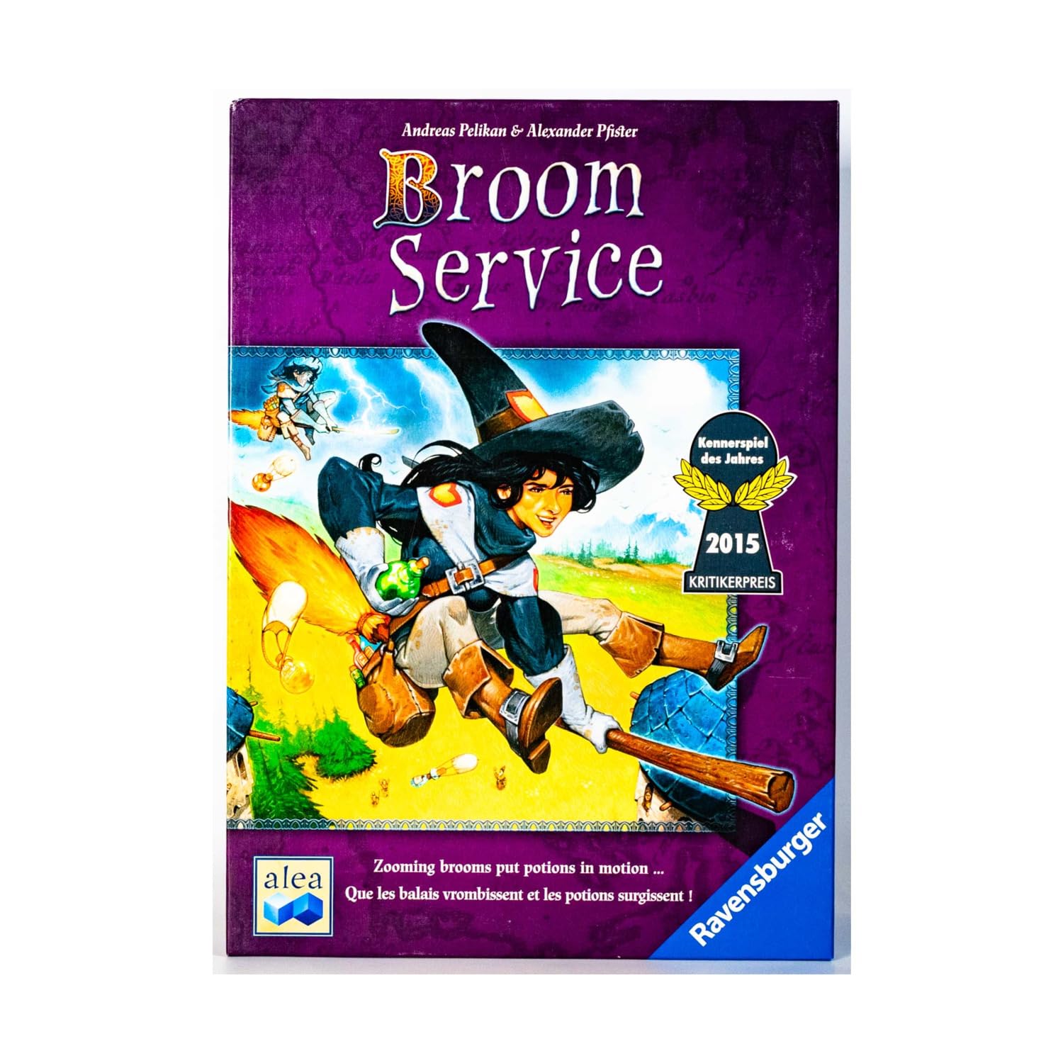 Broom Service - Gioco Da Tavolo Strategico Di Ravensburger Alea - Per 2-4 Giocatori, 10+ Anni - Edizione Tedesca - 3