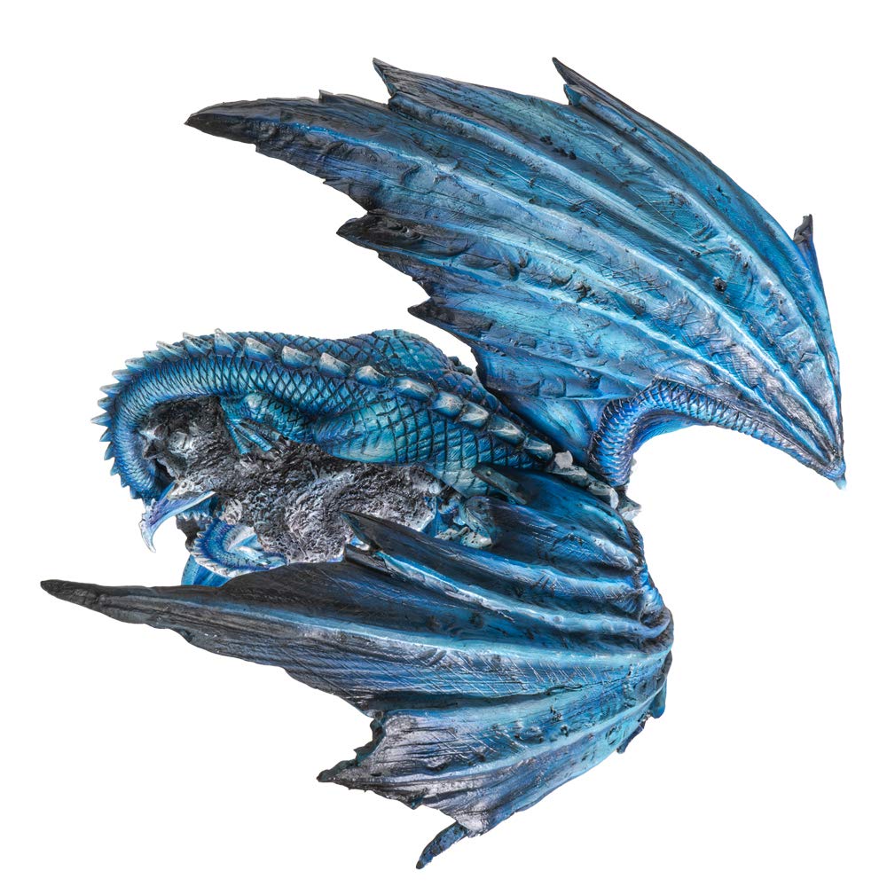 青色ドラゴン型置物 Amazon.co.jp: Pacific Giftware 20インチ デュアルブルードラゴン