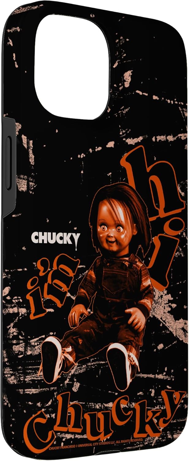 Chucky Hi I’m Chucky Lurking in The Dark Doll Case for iPhone 15