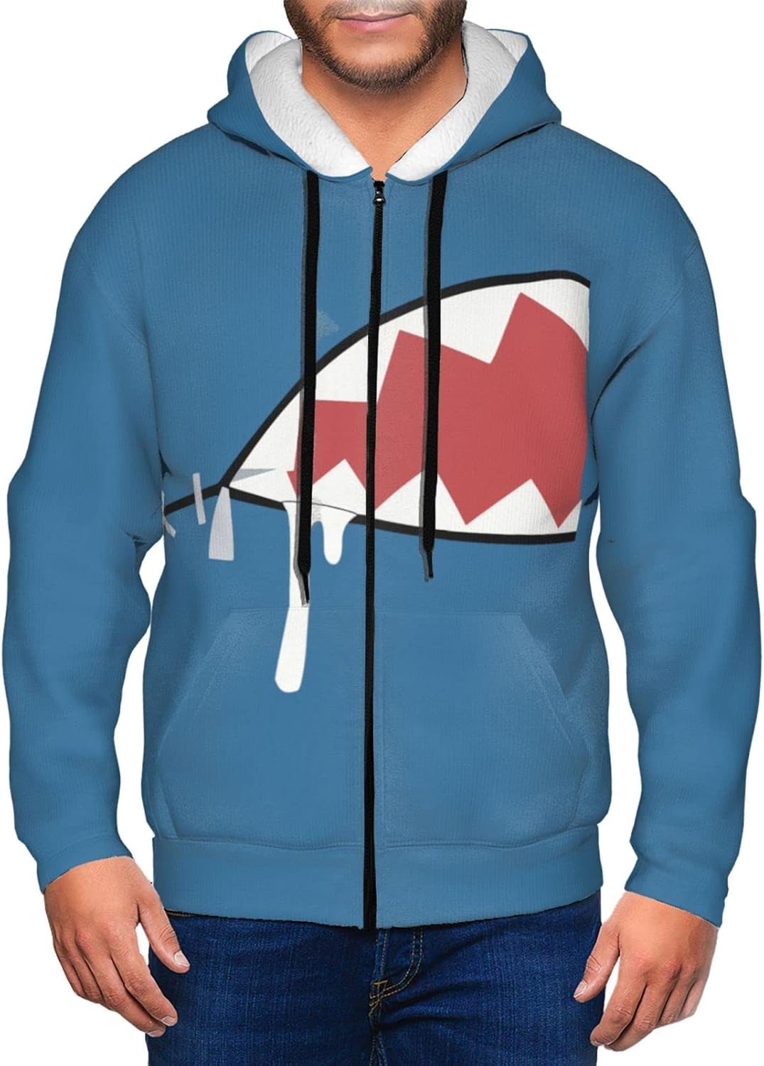 Pullover Hoodie Gura Gawr Hoodie Gawr Gura Shark Hoodie: Hololive