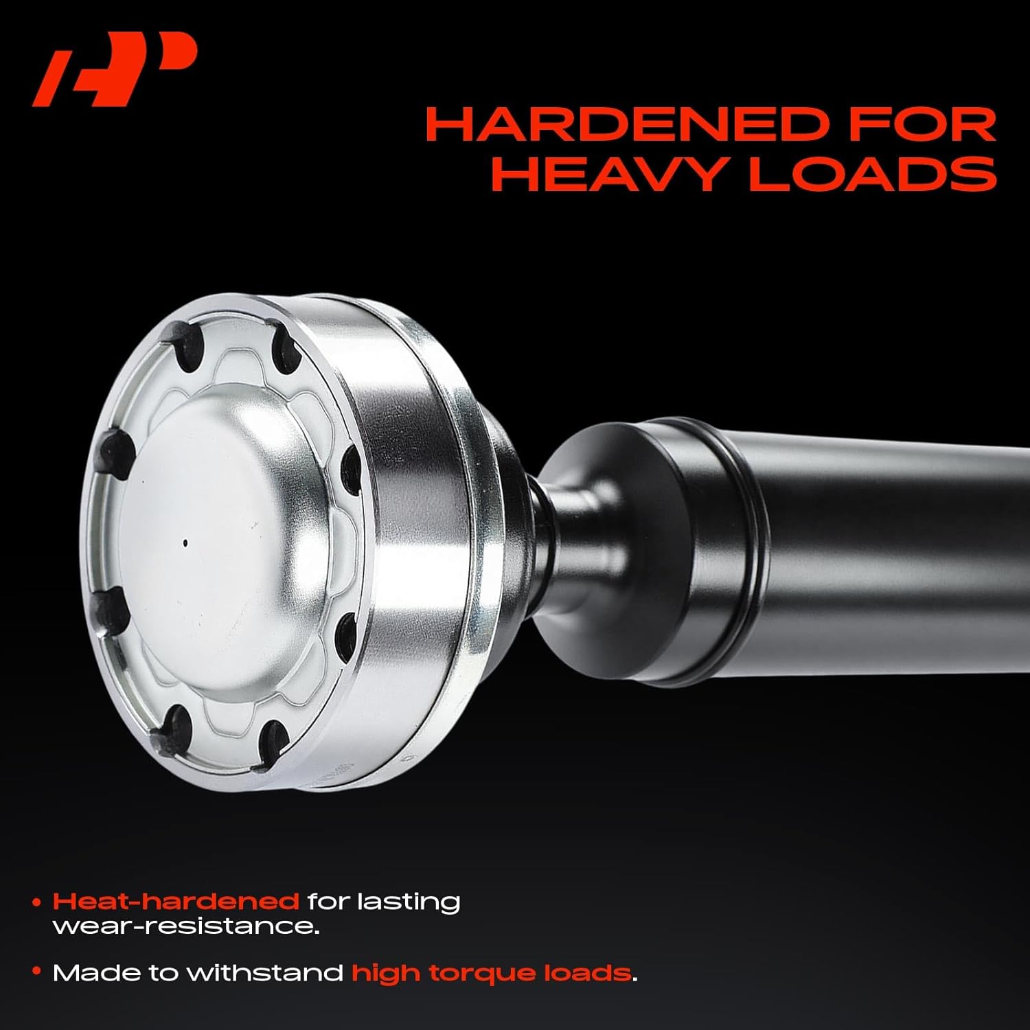 A-Premium Rear Drive Shaft Driveshaft Assembly Compatible with Jeep Grand Cherokee 2012-2018 V6 3.6L, [AWD, with Single Speed Transfer Case, 195 mm Rear Axle], Replace# 52123629AC, 54.13"-56.5"